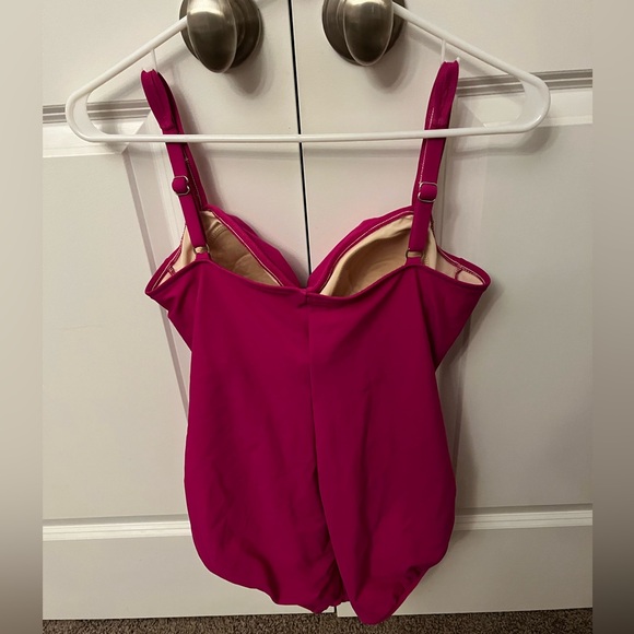 EUC - Miraclesuit One Piece Ruched Bathing Suit - Picture 3 of 4
